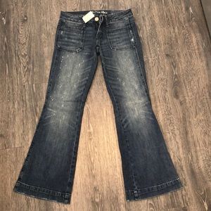 NWT American Eagle Vintage Flare Jeans Sz 2 short